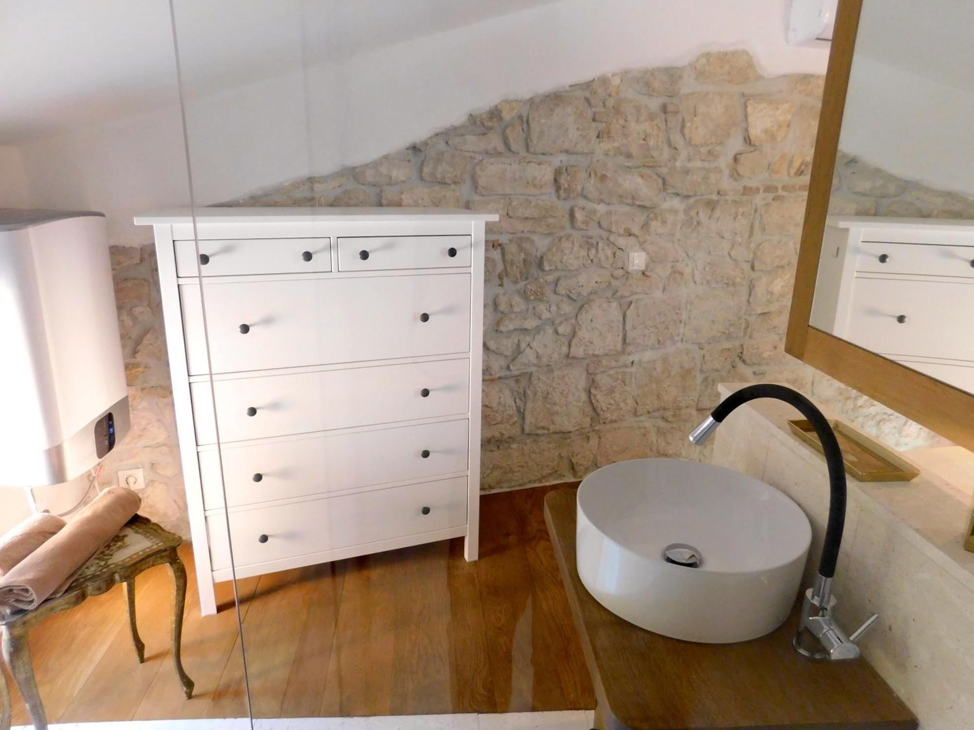 Bezauberndes Steinhaus Mit Garten In Der Altstadt Von Rovinj Eksteriør bilde
